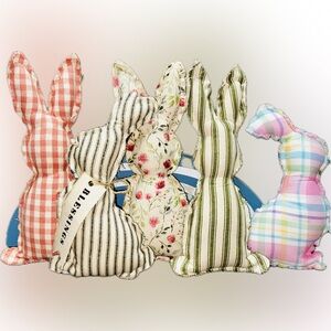 Hand-Made Rabbits / Bunnies (BUNDLE of 5)…